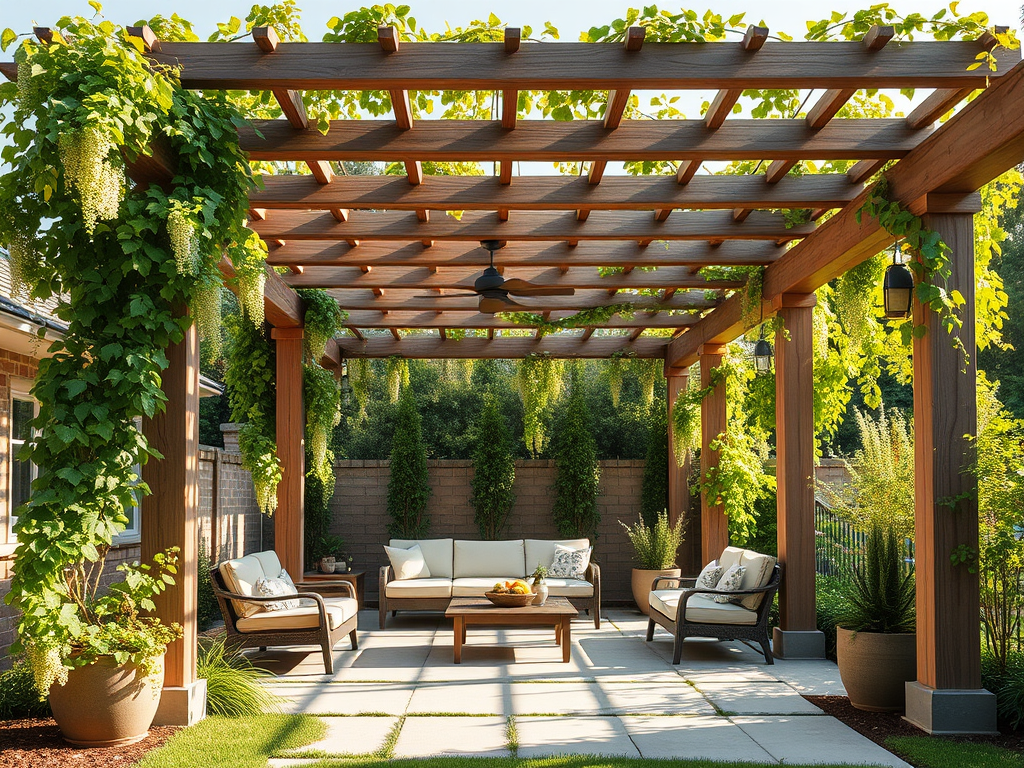 Pergolas and Shade Structures: Adding Style and Comfort to Your Custom Home