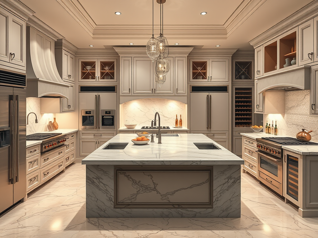 The Ultimate Gourmet Kitchen: High-End Features for Grand Homes