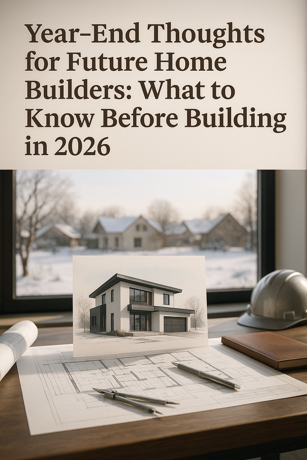 Year-End Thoughts for Future Home Builders: What to Know Before Building in 2026